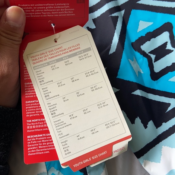 NWT Girls Resolve Reflective Rain Jacket - Picture 7 of 8